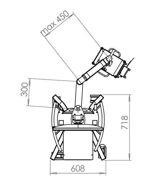 Modular components of NanoFlowSizer trolley