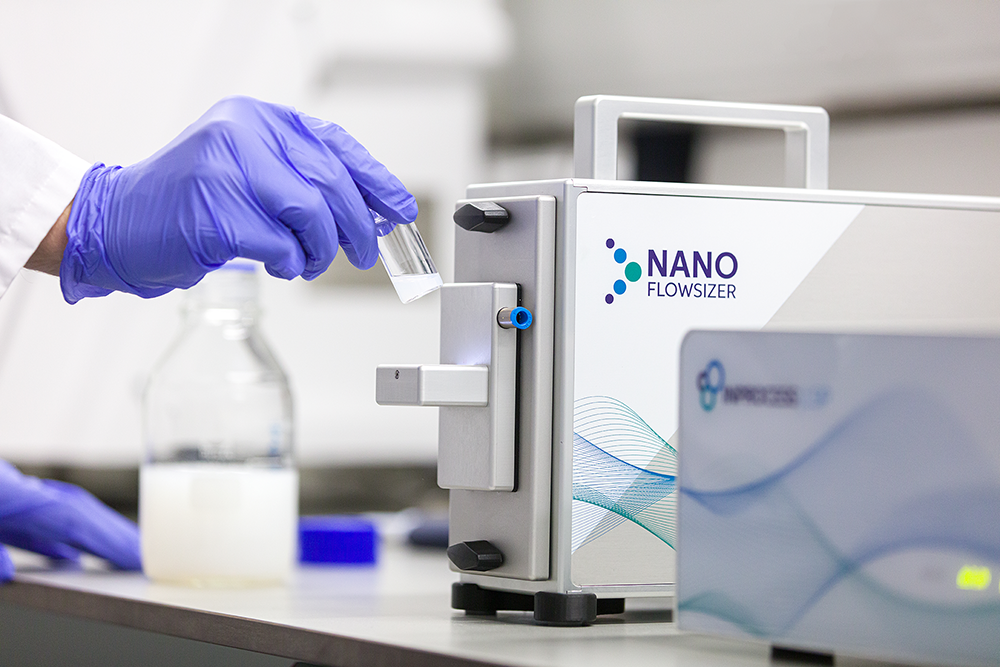 THALIA nanoparticle analyzer measuring mAbs